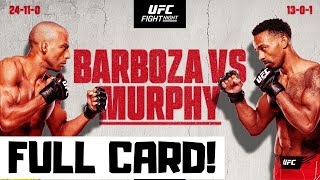 UFC Fight Night Barboza vs Murphy Predictions amp Full Card Breakdown  UFC Vegas 92 Betting Tips [upl. by Treb]