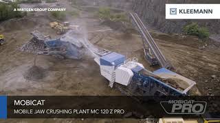 Impact Crusher MOBIREX MR 110130 Z EVO2 Highlights  KLEEMANN [upl. by Anabelle]