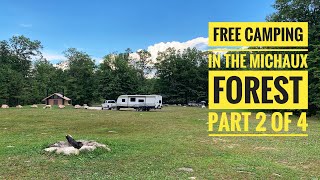 Free Camping at Michaux State Forest in PA Part 2 of 4 [upl. by Akemehs]