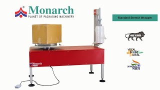 Stretch Wrapper Manual  Wrapper Machine  Box Wrapping Machine  Monarch Appliances  Monarch [upl. by Lissie]