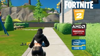 Fortnite on Low End PC  AMD R7 240  i3 3220  FPS Test [upl. by Notsle]