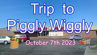 Trip to Piggly Wiggly October 7th 2023😎☕ [upl. by Ellehctim]