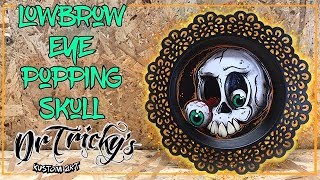 EyePoppinSkull lowbrow KustomArt KustomKulture [upl. by Nwahsear803]