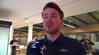 Florian Sénéchal  interview avant la course  Tour des Flandres  Ronde van Vlaanderen 2018 [upl. by Rechaba]