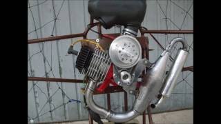 Paramotor homemade two stroke 125cc part1 [upl. by O'Carroll]