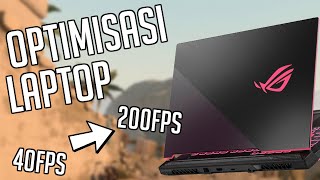 Optimisasi LAPTOP Buat VALORANT FPS Boost [upl. by Kitty]