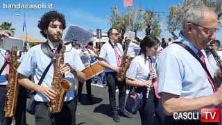 LA BANDA DI CASOLI A FOSSACESIA PER IL GIRO DITALIA [upl. by Shirleen]