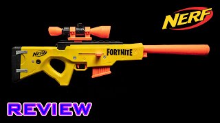 REVIEW Nerf Fortnite BASRL  SNIPER RIFLE BROS [upl. by Anna-Maria]