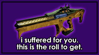 I tested Scintillation for you this is the weapon roll you should get [upl. by Darnoc]