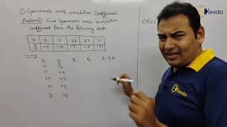 Spearmans Rank Correlation Coefficient  Problem 1  Engineering Mathematics 3 [upl. by Thesda]