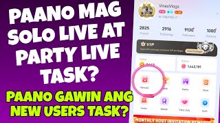 PAANO MAG SOLO LIVE AT PARTY LIVE TASK SA POPPO LIVE NEW USERS TASK TUTORIALS [upl. by Kern751]