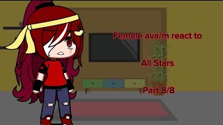 Female avam react to Marios Madness V2 Part 77 All Stars [upl. by Kirkwood906]