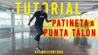 Tutorial Salsa Caleña  Patineta y Punta Talón  Andres Lerma [upl. by Valdes]