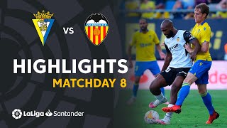 Resumen de Cádiz CF vs Valencia CF 00 [upl. by Burk]