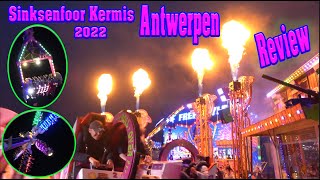 Review Sinksenfoor Kermis Antwerpen 2022 [upl. by Lenette]