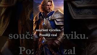 Muradin Bronzebeard naučil Arthase bojovat warcraft wow arthas worldofwarcraft [upl. by Camfort]