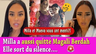 MILLA JASMINE A QUITTÉ MAGALI BERDAH AVEC MAEVA GHENNAM VOUS ONT MENTI SUR SHAUNA EVENTS [upl. by Noit697]