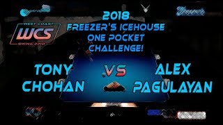 10  Tony CHOHAN vs Alex PAGULAYAN  The 2018 Freezer’s Icehouse 1Pocket Challenge [upl. by Huberto]