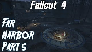 Fallout 4 Far Harbor Playthrough part 5 Cliffs Edge Hotel [upl. by Aeynod]