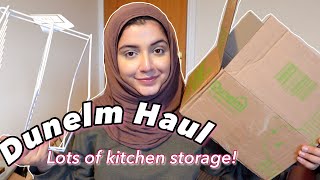 Dunelm Haul  Small kitchen organisation tips [upl. by Macintosh]