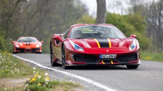 Ferrari 488 Pista  Acceleration Sounds [upl. by Alexandre]