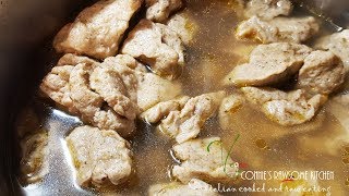 NEW VEGAN BEEFLESS STEW MEAT RECIPE SEITAN  Connies RAWsome kitchen ASMR KITCHEN SOUNDS [upl. by Anire]