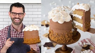 How to Make Smores Cake [upl. by Dualc]