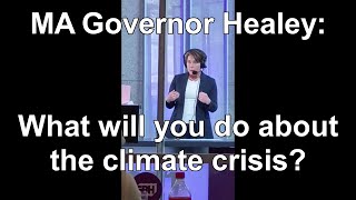 Activist Exposes Governor Healeys Climate Unpreparedness [upl. by Aikemal949]