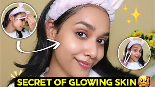 😍✨My Face Shaving Routine For Smooth And Glowy Skin For Beginners ✅faceshaving facialhairremove [upl. by Flam]