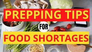 7 Ways to Prepare for Food ShortagesSTEP BY STEP [upl. by Ygiaf]