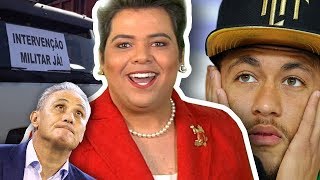 VAI TER DILMA NA COPA [upl. by Anirtap]