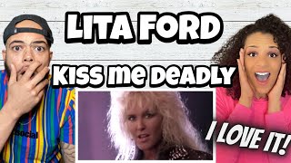 Lita Ford  Kiss Me Deadly Official Video Full HD Digitally Remastered amp Upscaled [upl. by Francine]