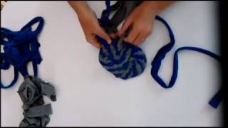 How to Make a Rag Rug 1 [upl. by Welles]