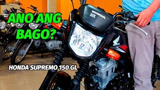 ALL NEW HONDA SUPREMO 150 GL 2023 MODEL REVIEW  Ano ang Bago [upl. by Eidna]