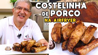 COSTELINHA DE PORCO ASSADA NA CHURRASQUEIRA [upl. by Aissatan202]