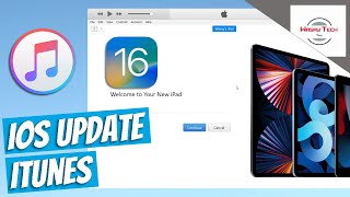 How to Update ios of iPad using iTunes 2023  Update ios of iPad to ios 16 using iTunes [upl. by Imogene]