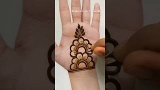 Eid special Simple mehndi design for handEasy mehndi design shorts mehndi [upl. by Horsey]