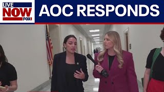 AOC responds to questions over legality of pager attacks [upl. by Nomyaw867]