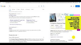 How to fill eFRRO Home Foreigners Regional Registration Office Step by Step [upl. by Geraldine852]