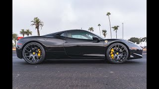 Ferrari 458 Italia with Novitec Exhaust  In Action [upl. by Wimsatt]