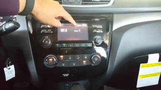 2015 Nissan Rogue S  How to Connect Your Phone to Bluetooth for calls and Media [upl. by Nagaek866]