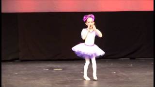 Coppelia  Ballet Solo Age 6 [upl. by Ahsenrat921]