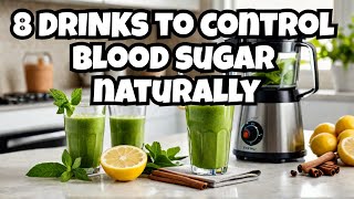 8 Drinks to Reduce Blood Sugar Naturally Backed by Science [upl. by Irot]