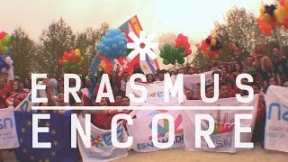 Get your Erasmus Encore  Join the Erasmus Student Network [upl. by Reiner383]