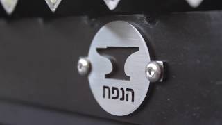 Making portable camping grill מנגל  גריל נייד לשטח [upl. by Ecnaret]