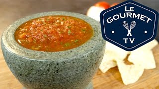 🔵 How To Make Restaurant Style Salsa [upl. by Ariaj]