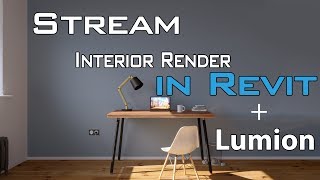 Interior Render Do in Revit Render in Lumion [upl. by Enahpad294]