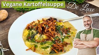 Vegane Kartoffelsuppe Deluxe mit Knuspertofu amp Petersilienöl 🥔✨ Ein Muss für jeden Suppenliebhaber [upl. by Thomson780]