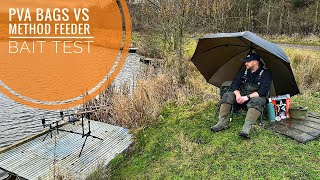 Method Feeder Vs PVA Mesh bags  Bait Test [upl. by Christi248]