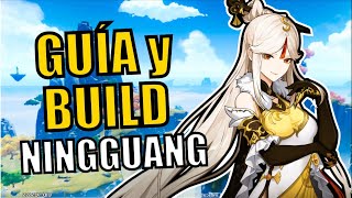 GUÍA y BUILD NINGGUANG 11  Genshin Impact Gameplay Español [upl. by Ycrem]